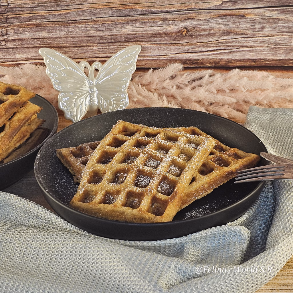 Leckere klassische Waffeln – auch in der zuckerfreien Variante